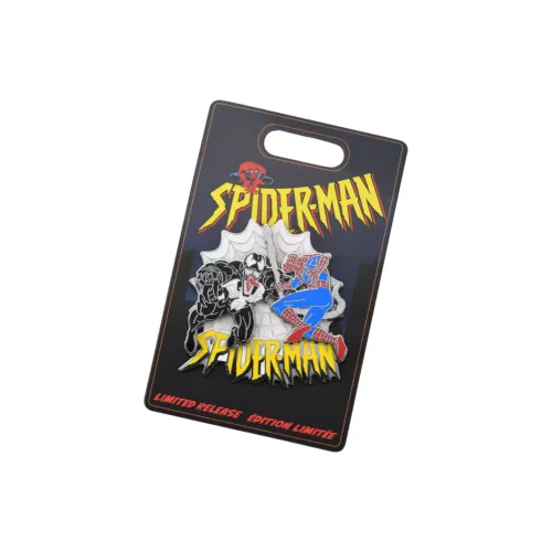 Disney Marvel Characters Spider Man Venom В 1990-х Значки