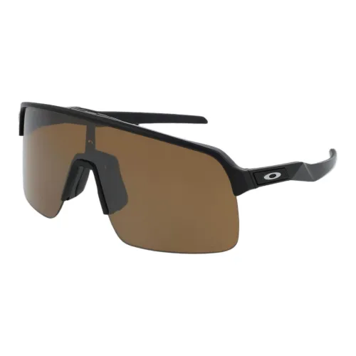 Oakley Нерегулярная форма Солнцезащитные очки Мужской Черный