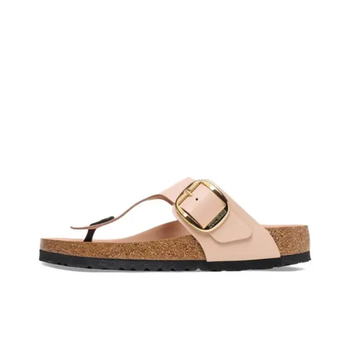 Birkenstock Gizeh Шлепанцы Унисекс Розовый Узкая версия