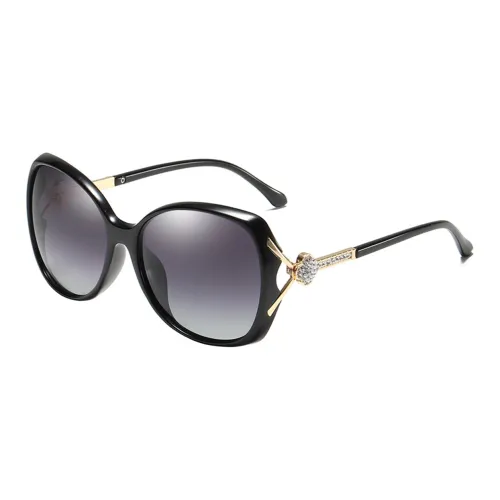 PRETTYALLUSION OVAL SUNGLASSES Женские