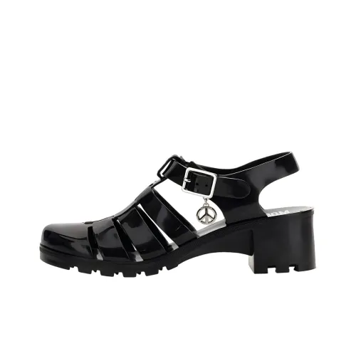 MOSCHINO Римские сандалии 4CM Женские Черные