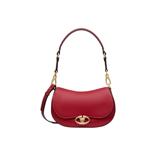 Valentino Телячья кожа Сумка через плечо Сумка на плечо Женская Красная
