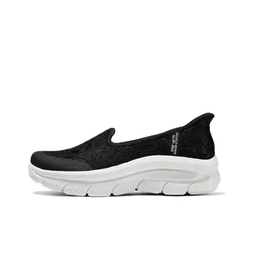 Skechers Modern Comfort Женские повседневные туфли Черный Женские