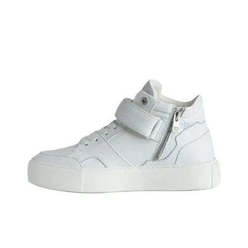 Zadig Voltaire ZV1747 MID Топ Скейтборд Кроссовки Женские Белые