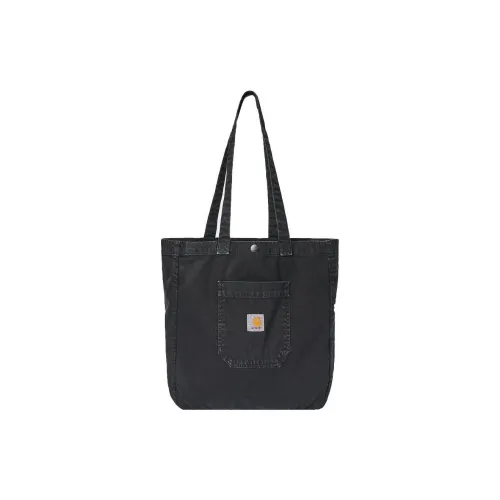 Carhartt WIP 100% хлопок Тоут Сумка Сумка для покупок Сумка через плечо Стандартная Мужская Черная