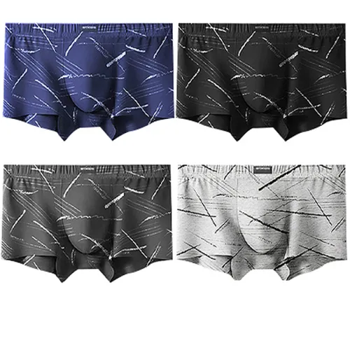 SEPTWOLVES Мужское нижнее белье подарочная коробка 4 штуки + сумка для покупок включена