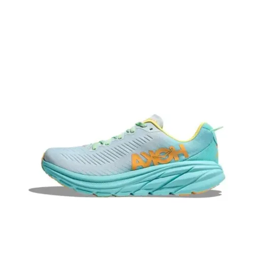 HOKA ONE ONE Rincon 3 Устойчивые к истиранию Низкие Кроссовки для бега Мужские Синие