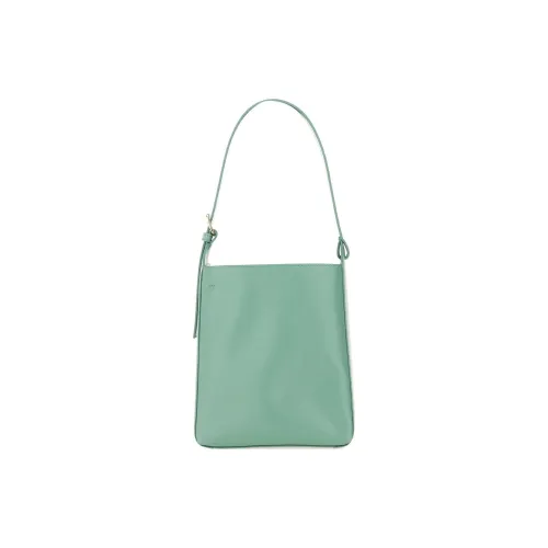 A.P.C Кожа Портативный Crossbody Сумка Сумка через плечо Маленькая Женская Зеленая