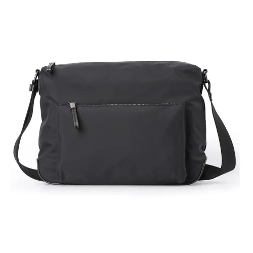 PABOJOE Нейлон с Цвет холста и Коровья кожа Сумки через плечо Сумка на плечо Мужская