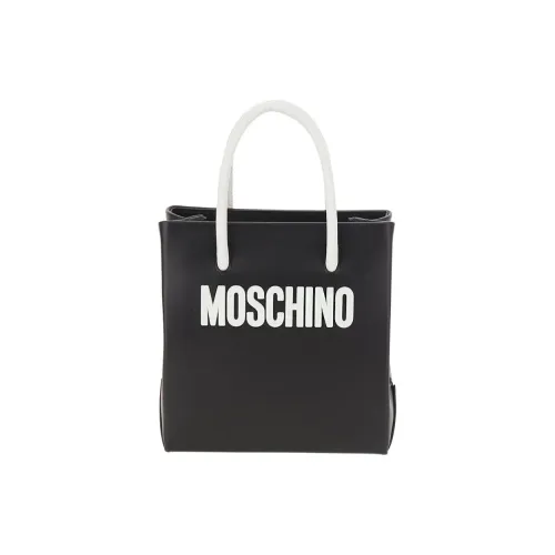 MOSCHINO Сумка через плечо из кожи сумка большого размера женская черная