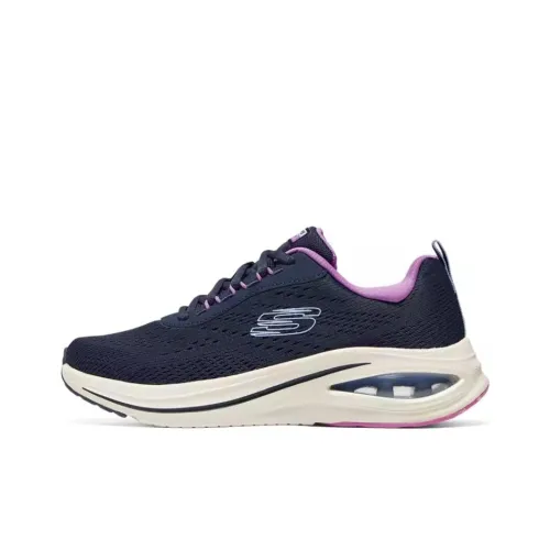 Skechers Sport Низкий Топ Casual Женский Морской Синий