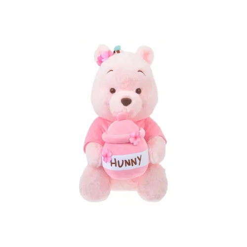 Disney Cherry Blossom Winnie The Pooh Большой Рекомендуемый размер Кукла Плюшевая кукла 44 см 27 см Длина тела