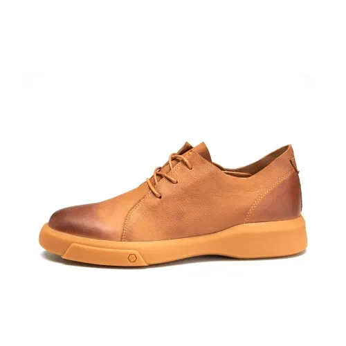 Brounvanm Повседневные кожаные туфли с низким верхом мужские