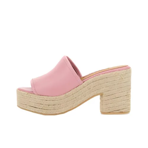 MOSCHINO Слипоны Женские Розовые