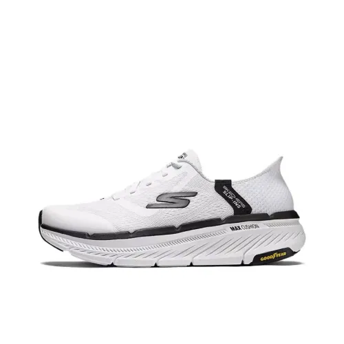 Skechers MEN'S GO Low Топ Беговые кроссовки Мужской Белый черный