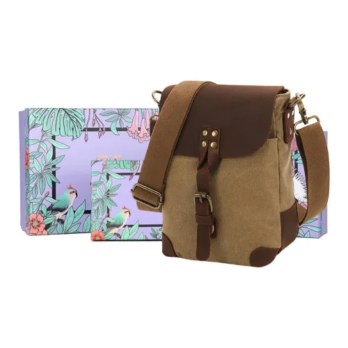 TTaG．baG Wash Canvas Сумка через плечо Мужская Бирюзовый Хаки