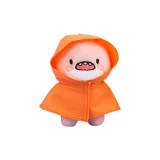 Розовый Акула-Апельсин Дождевик