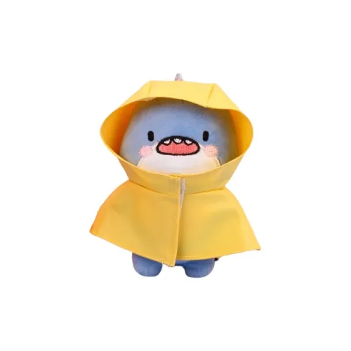 A Little Tide To Play Дождевик Chubby Shark Shark Cat Shark Melon Куклы Plush Подвеска 11 см Высота