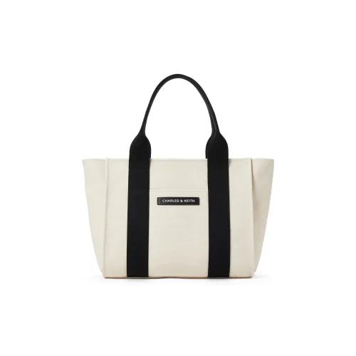 CHARLES KEITH Холщовая ткань Сумка Сумка через плечо Экстра-большая Женская MULTI Композитный цвет Черный