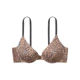 Коричневый, леопардовый принт