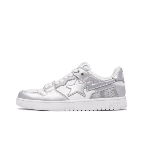 A BATHING APE BAPE совместный бренд SK8 STA Low Топ Скейтборд Кроссовки Женские