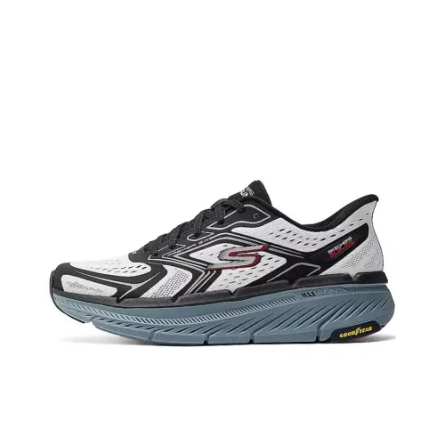 Skechers Max Cushioning Premier 2,0 Амортизация Низкий Топ Повседневная Обувь Мужская Белый Черный