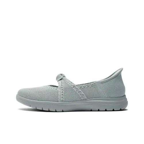 Skechers ON THE GO Женские повседневные туфли Светло-серый Женские