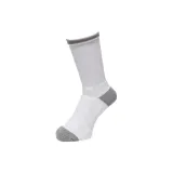 Ярко-белый / Кожаный серый