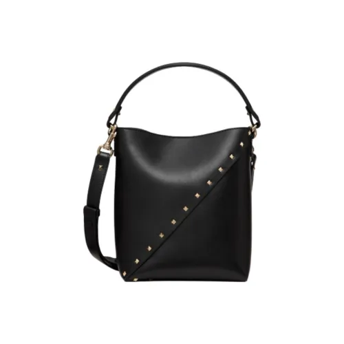 Valentino Коровья кожа Ведрообразная сумка Женская Черная