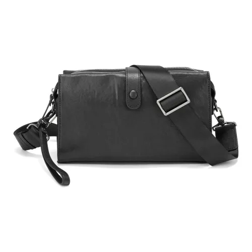 DOSRFINI Сумка через плечо из натуральной коровьей кожи Мужская