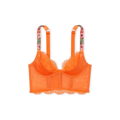 Victoria's Secret VERY Сексуальный Бюстгальтер Женский Ярко-оранжевый