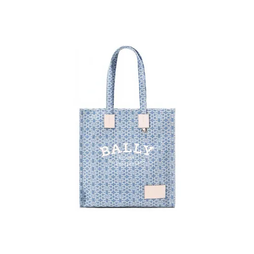 BALLY B Цепочка Ткань Сумка Сумка через плечо Женская Джинсовый синий