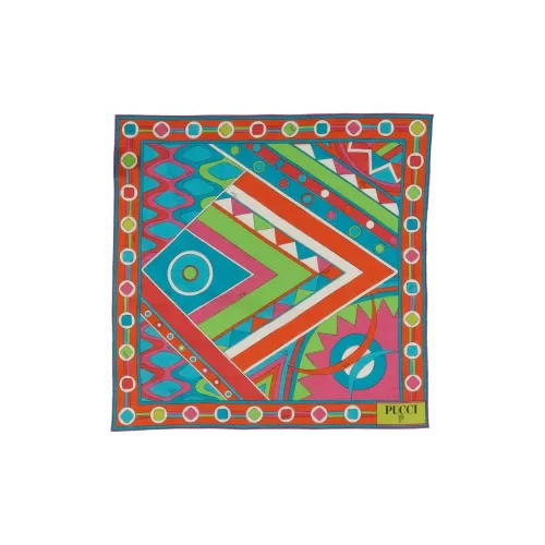 EMILIO PUCCI Шарфы из хлопка женские многоцветные