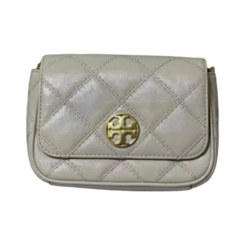 Tory Burch Овчина Сумка через плечо Маленькая Женская Белая