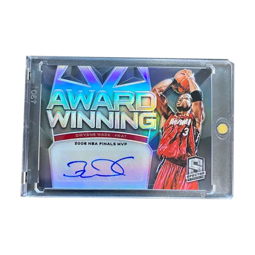 PANINI Dwyane Wade 2006 Год FMVP Пластинка Автограф Карта Рефракция Звезда Карта Подпись Карта Продукт Access