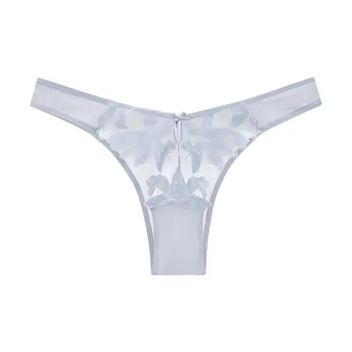 Victoria's Secret Dream Angels Стринг Женские 1 Пачка Светло-Серый Фиолетовый