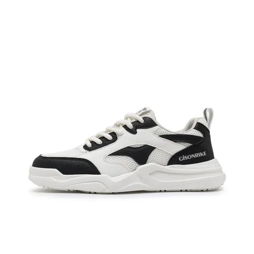 GISONRIKE Slip-resistant Abrasion-resistant Low-top Skateboard Shoes Men's GISONRIKE Противоскользящие Аbrasion-resistant Низкие Кеды для скейтбординга Мужские