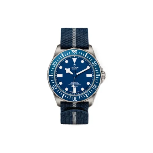 TUDOR Автоматический Механический Механизм Мужские Часы Leader Submariner Collection 42 мм Синий