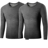 2 Топы (Конопля Черный + Конопля Черный) аэрогель Черный Технология Термо/Утолщенный щетка Свет тепло