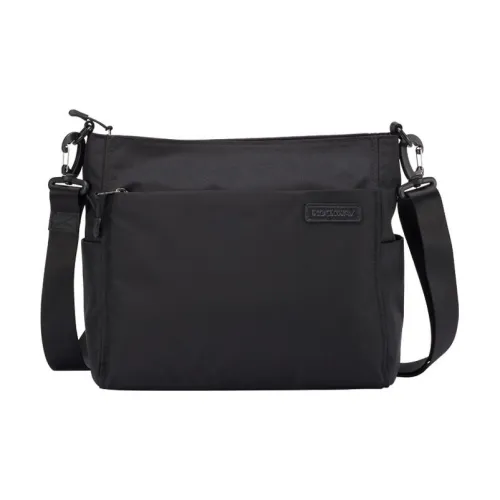 ROCKWAY Cordura Nylon Курьерская сумка Сумка через плечо Унисекс Черный