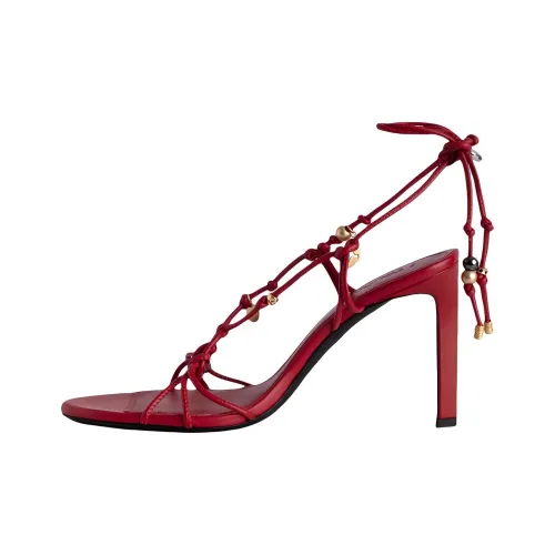 Zadig Voltaire One Ремень Сандалии 9 см Женские Красные