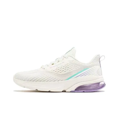 361° Амортизация и Дышащий Низкий Топ Беговые Кроссовки Женские Белые