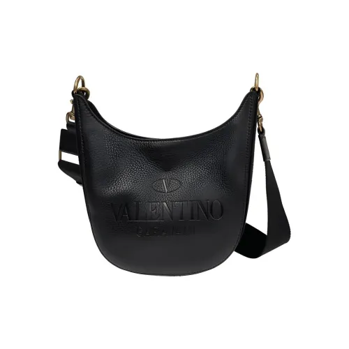 Valentino Сумка через плечо из коровьей кожи мужская черная