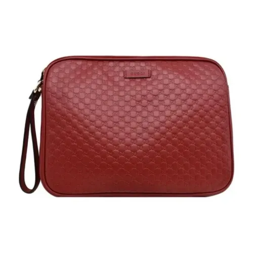 GUCCI Кожа Клатч Женские Красный