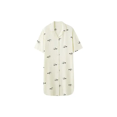 The Story Of The Flower Season Ночная сорочка Женская Белая