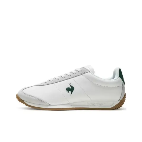 Le Coq Sportif Повседневный Низкий Топ Белый Зеленый Мужской