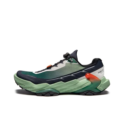 KAILAS FUGA DU Трейл Бег Обувь Низкий Верх Полночь Синий Лист Пальмы Натуральный Неотбеленный Мужской