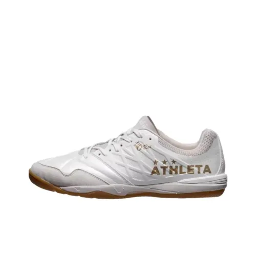 ATHLETA Футбольные бутсы Низкие Белый Золото Мужской