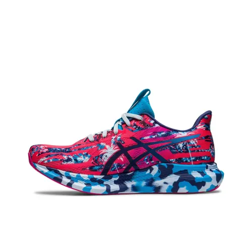 Asics Noosa Tri 14 Low Топ Беговые кроссовки Женские Красный синий