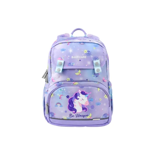 Back Care Легкий Рюкзак Полиэстер 1 3 Grade Женские Мужские Защита позвоночника Рюкзак Обычный Детский